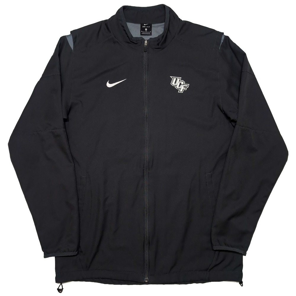 NIKE UCF Knights‎ Full Zip Jacket Dark Gray Medium M